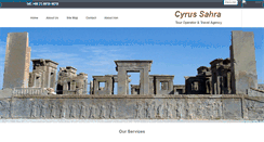 Desktop Screenshot of cyrussahra.com